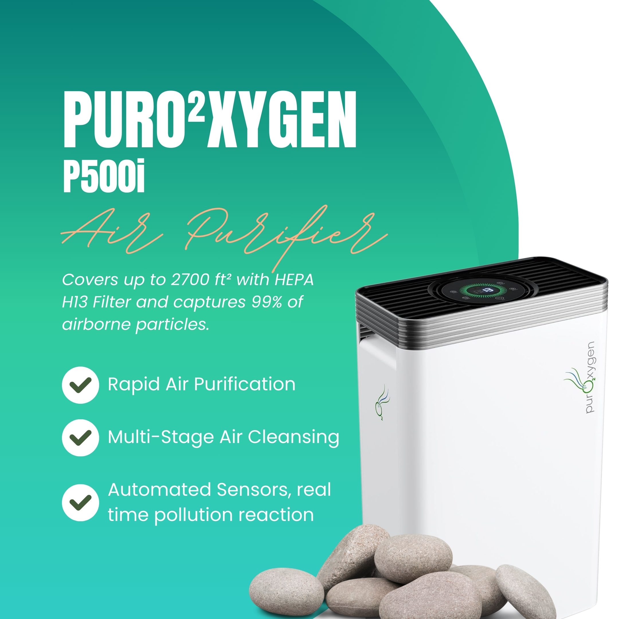 Puro2xygen P500i Air Purifier