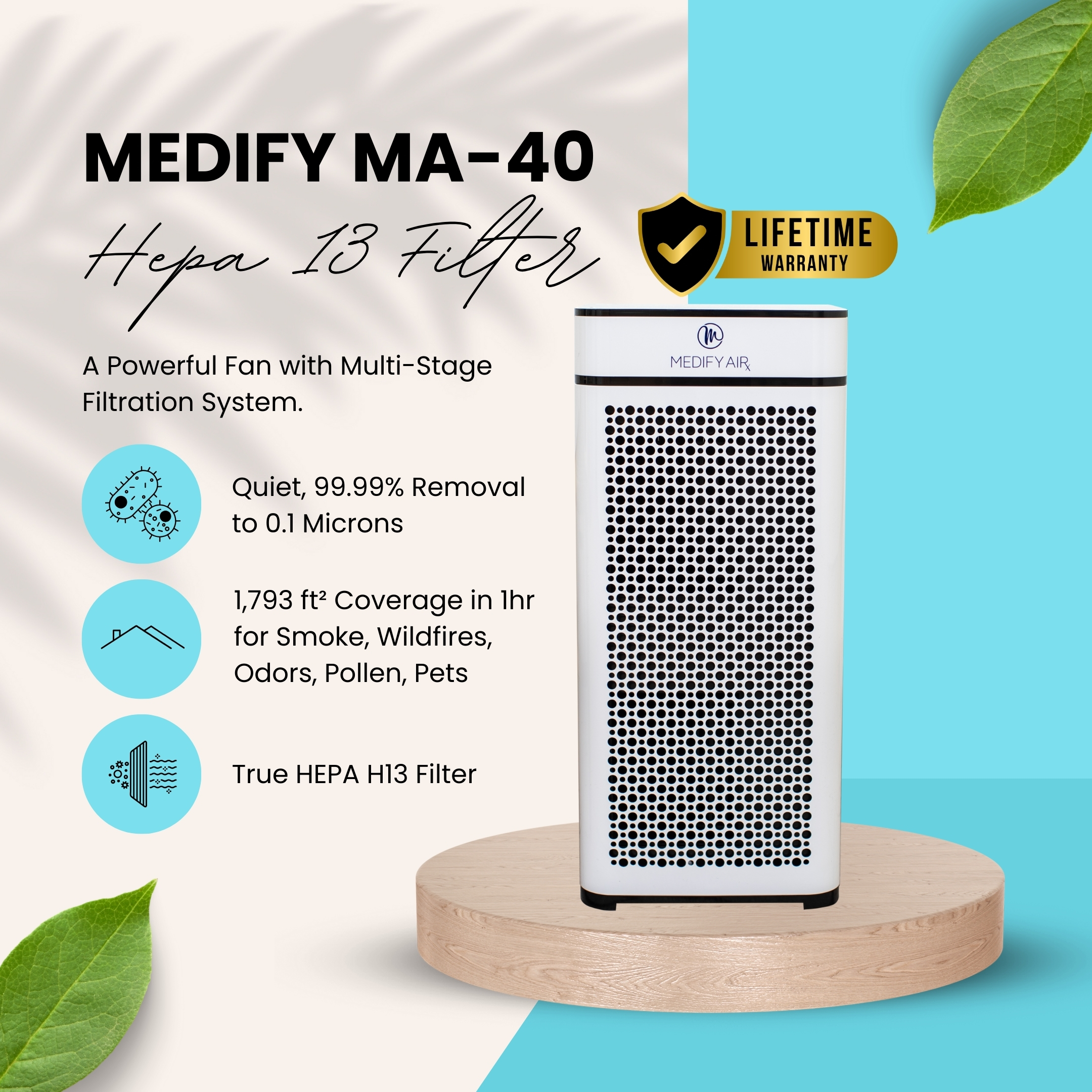 Medify Air MA-40 Air Purifier